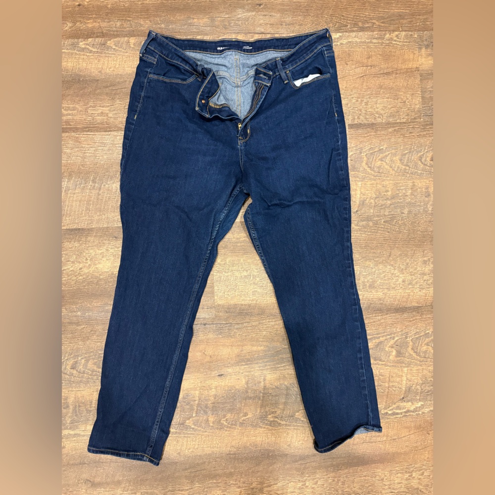 Old Navy Blue Relaxed Jeans Classic Style